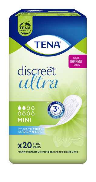 Tena discreet inkosuoja 20kpl mini