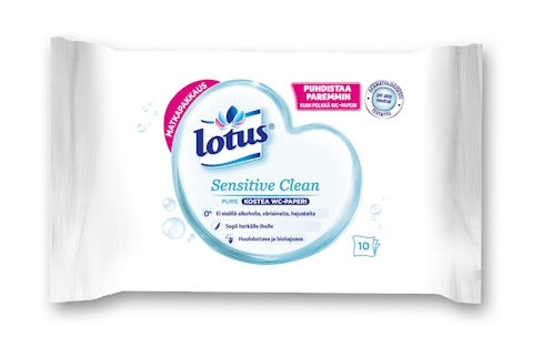 Lotus kostea wc-paperi 10kpl