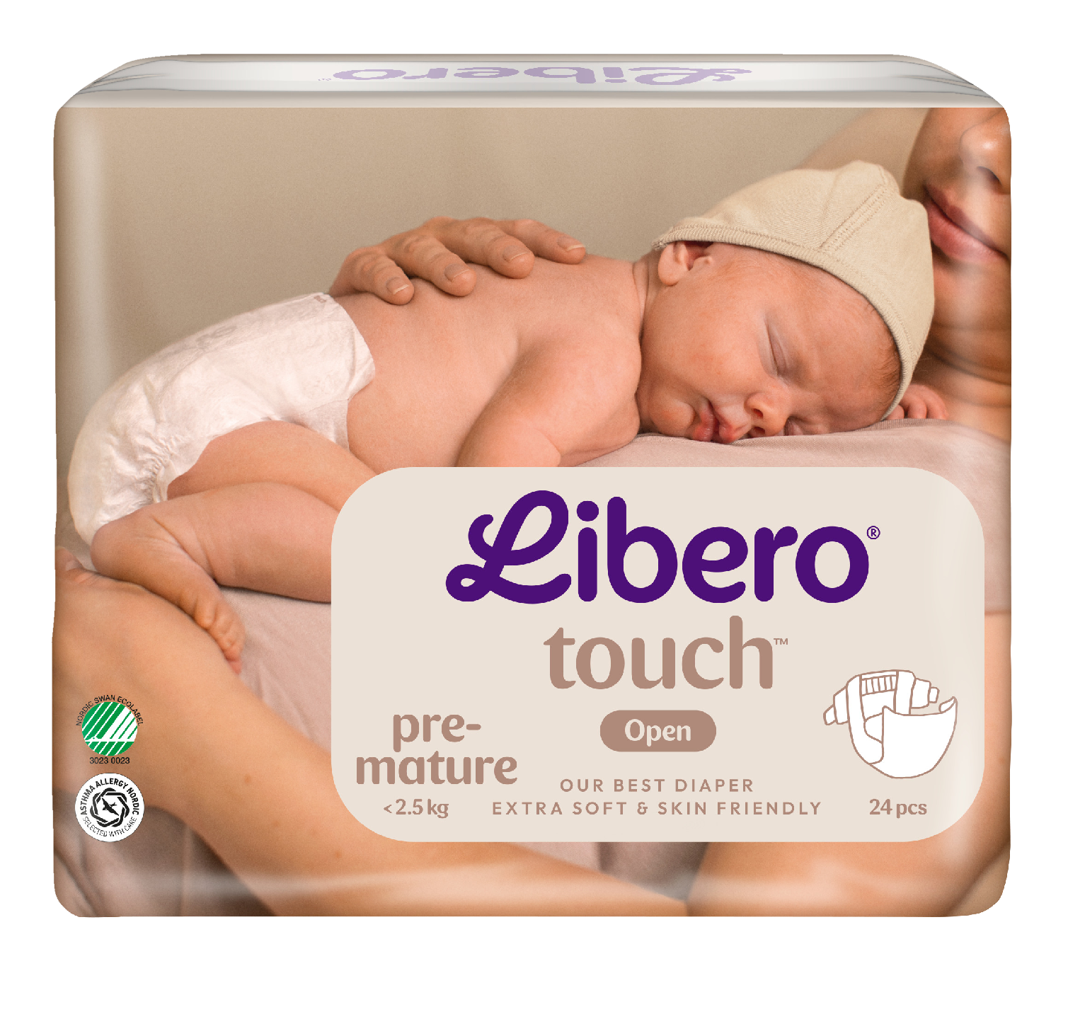 Libero Touch 24kpl Premature <2-5kg