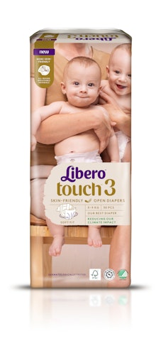 Libero Touch teippivaippa 50kpl 5-9kg koko 3