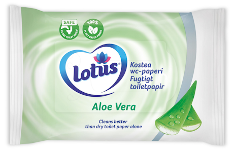 Lotus kostea wc-paperi 42kpl Aloe Vera