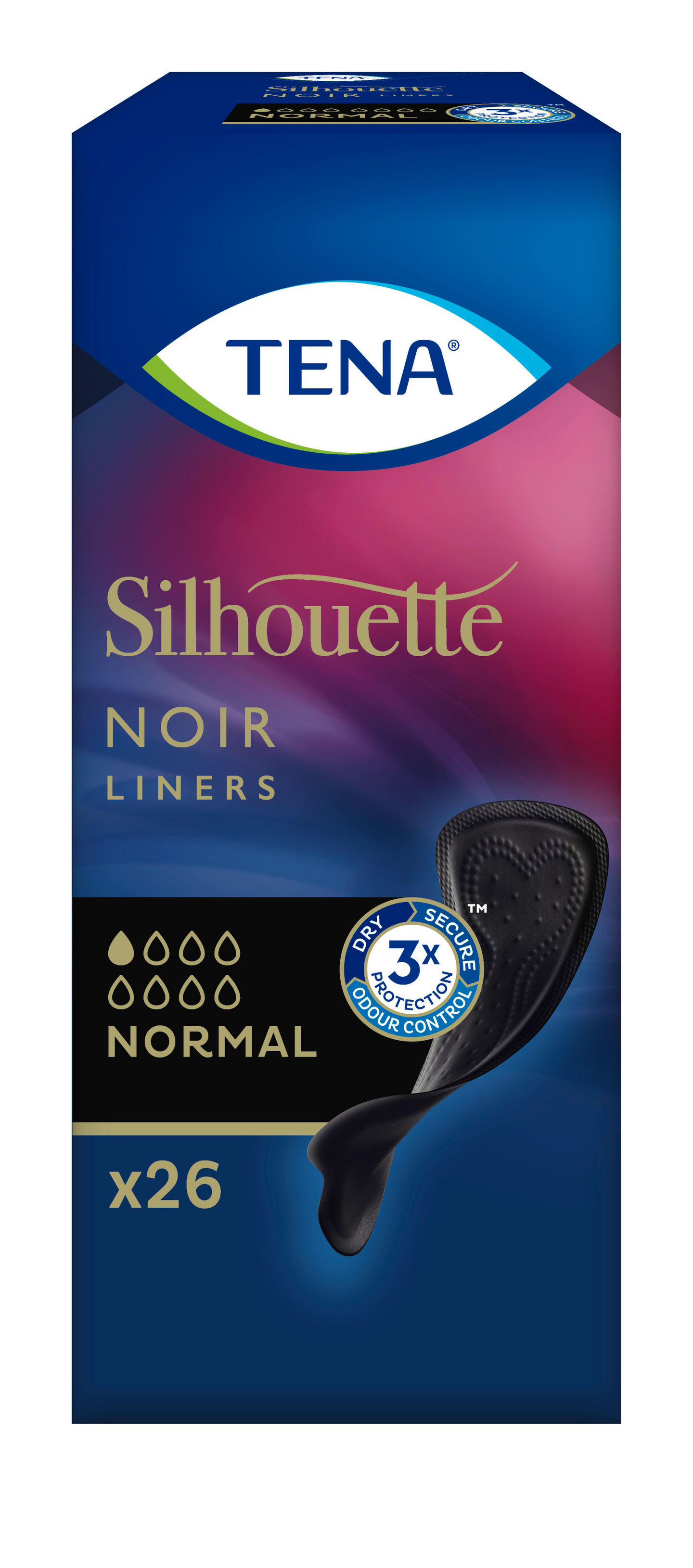 Tena Silhouette Noir phs 26kpl Normal