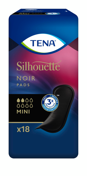 Tena Silhouette Noir side 18kpl Mini