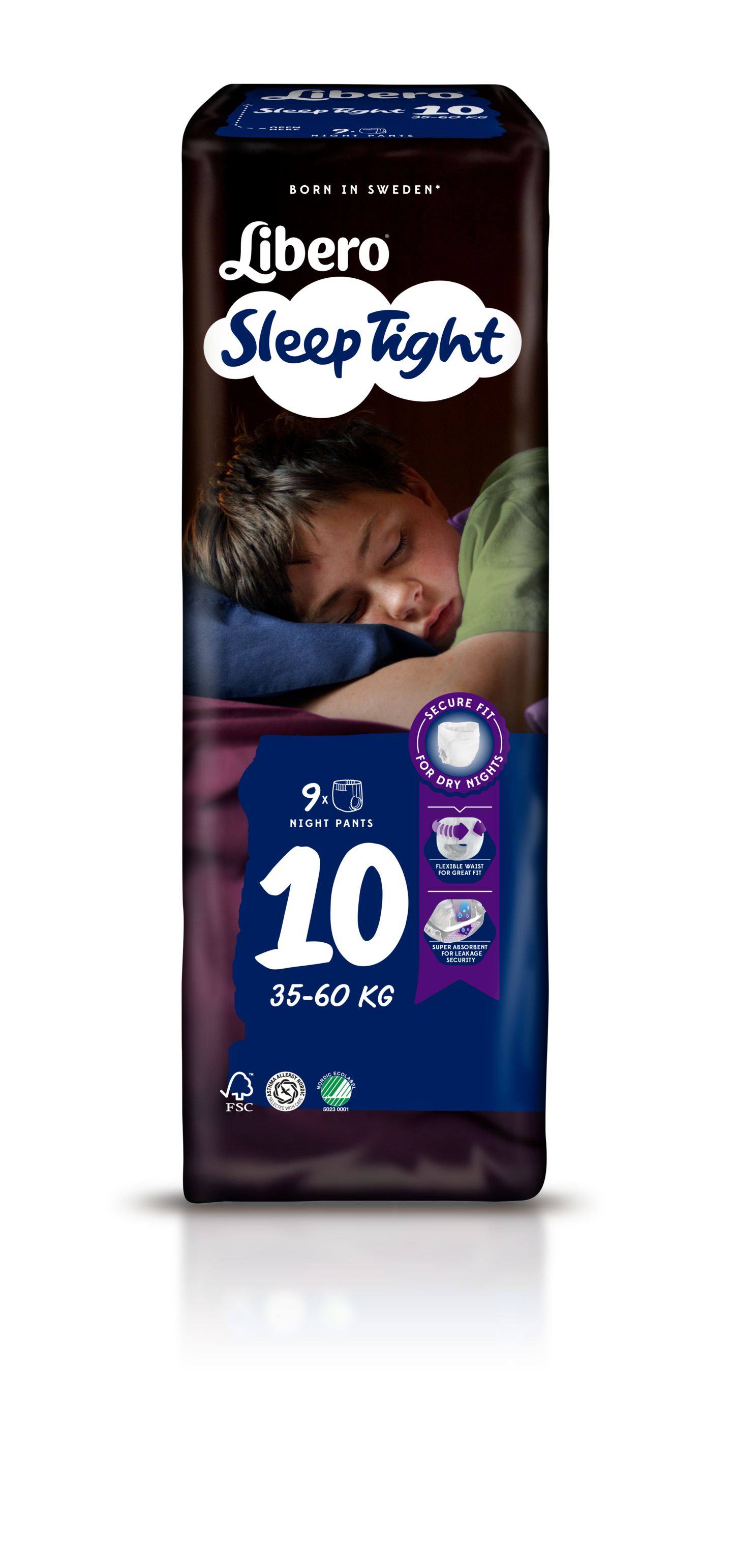 Libero Sleep Tight S10 9kpl 35-60kg