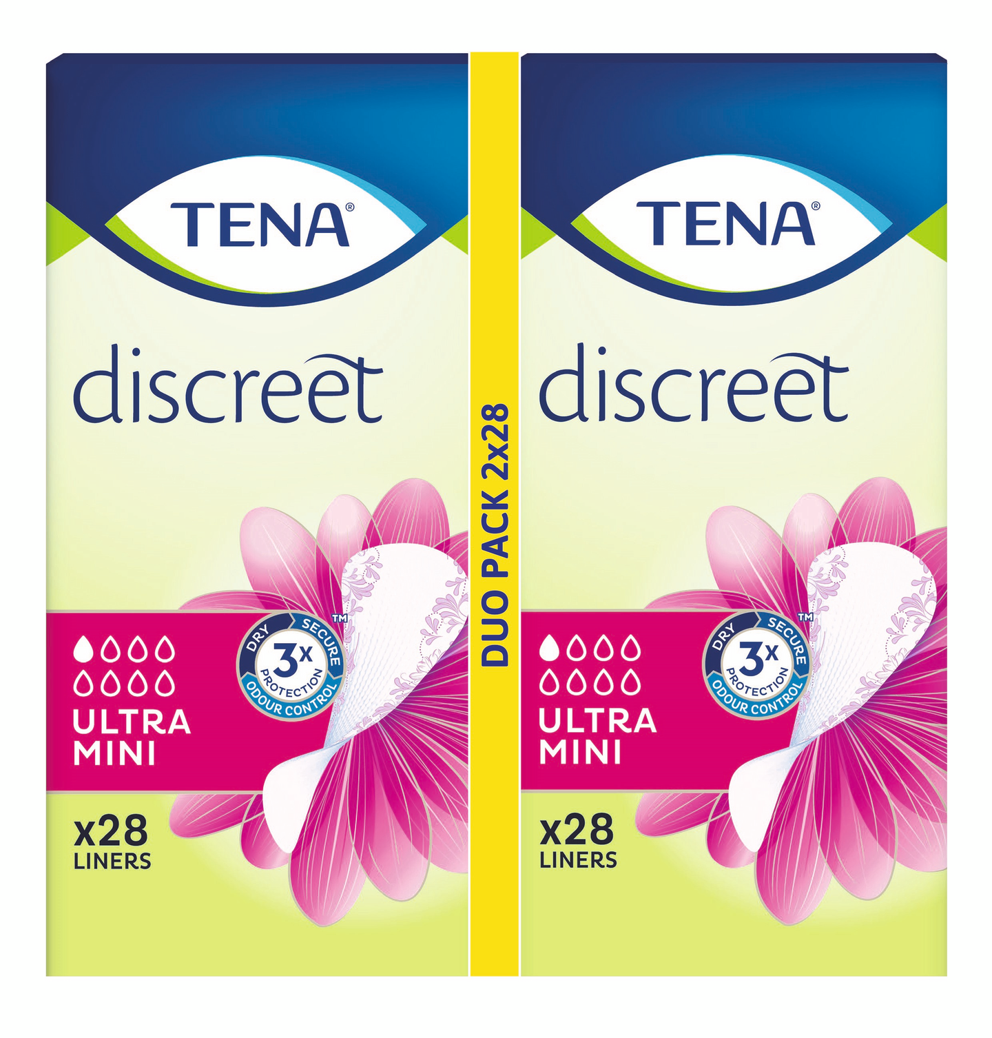 Tena discreet inkosuoja 2x28kpl Ultra Mini Duo