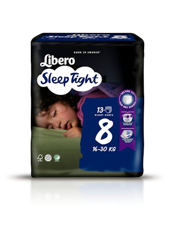 Libero Sleep Tight S8 13kpl 16-30kg