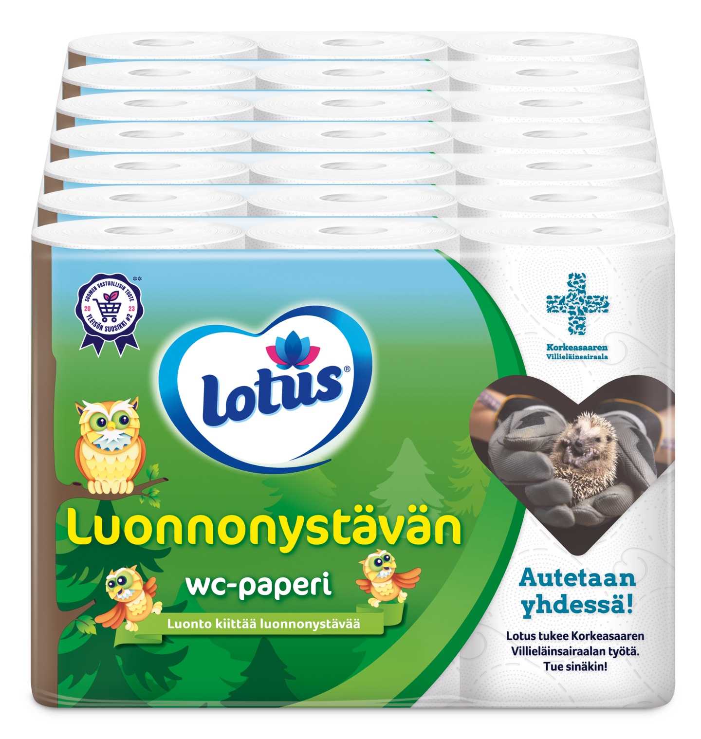 Lotus Luonnonystävän wc-paperi 6rl