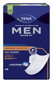 Tena Men Active Fit inkontinenssisuoja Level 3 16kpl