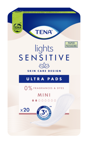 Tena Lights Sensitive Ultra side Mini 20kpl