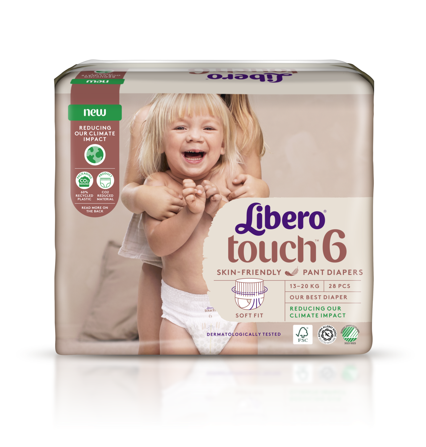Libero Touch housuvaippa koko6 13-20kg 28kp