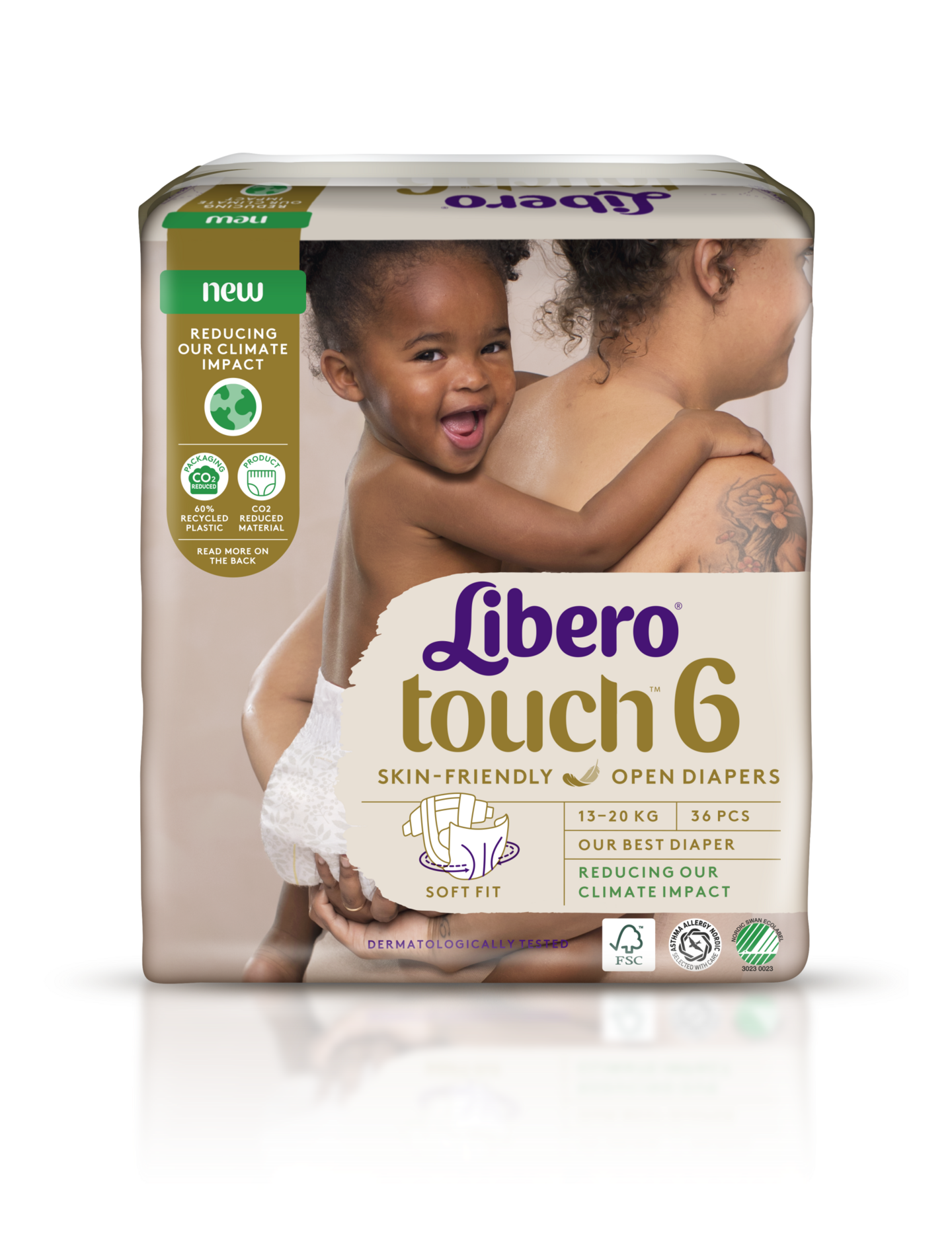 Libero Touch teippivaippa koko6 13-20kg 36kpl