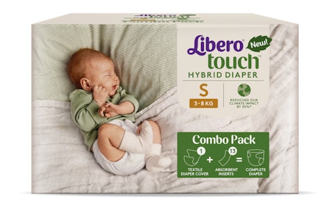 Libero Touch Hybrid Combopack S​ (1x housut, 13x imuydin)