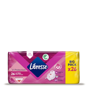 Libresse side Ultra Normal Wing 26kpl Big pack