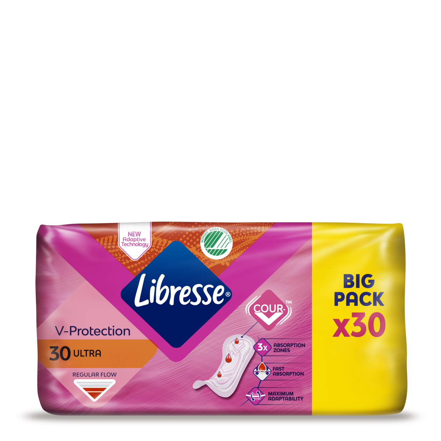 Libresse side Ultra Normal 30kpl Big pack