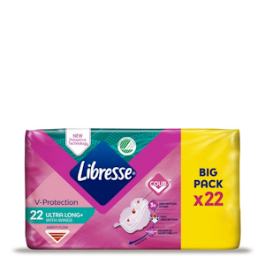 Libresse side Ultra Long Wing 22kpl Big pack