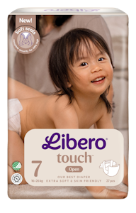 LIBERO Touch teippivaippa koko 7, 27kpl, 16-26 kg