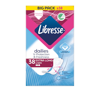 Libresse pikkuhousunsuoja XL 38 Big pack