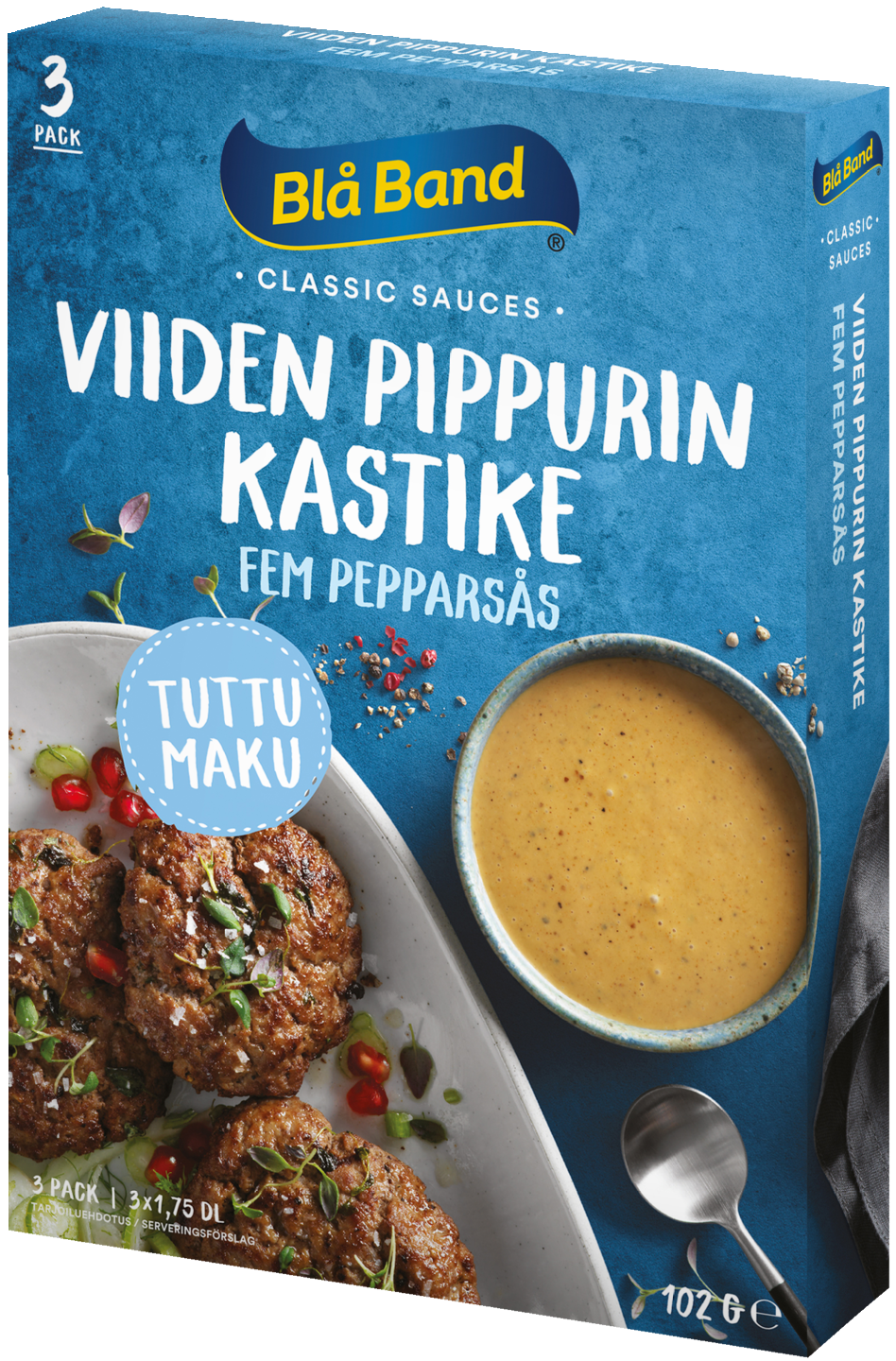 Blå Band Bistro Viiden Pippurin kastike 3x16g