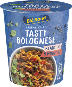 Blå Band Meal Cup Tasty Bolognese pasta-ateria 70g