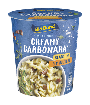 Blå Band Meal Cup Creamy Carbonara pasta-ateria 70g