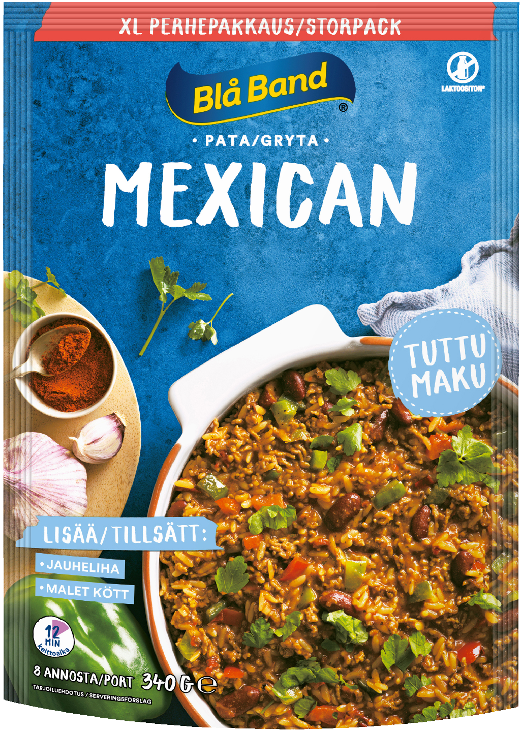 Blå Band mexican pata 340g perhepakkaus