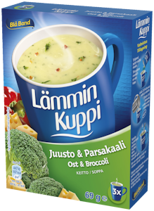 Blå Band Lämmin Kuppi 3x23g juust-parsak