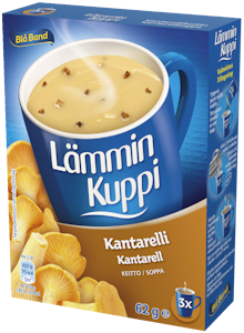 Blå Band Lämmin Kuppi Kantarellikeitto 3x20g