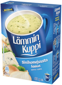 Blå Band Lämmin Kuppi Sinihomejuusto 3x21g