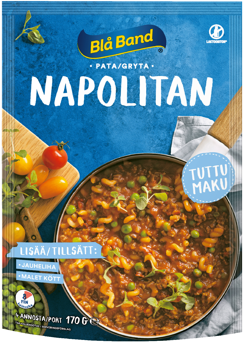 Blå Band Napolitan pata 170g