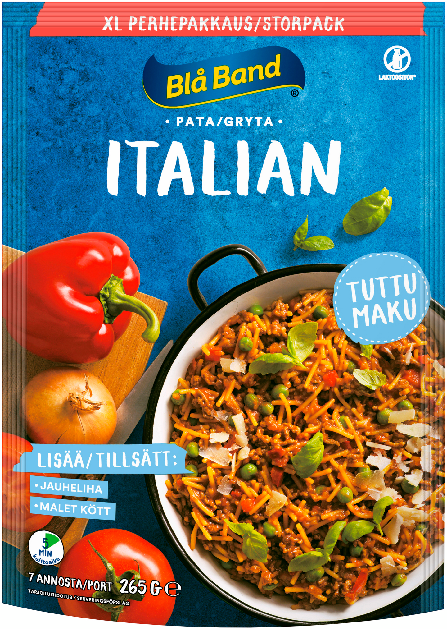 Blå Band Italian pata 265g perhepakkaus | K-Ruoka Verkkokauppa