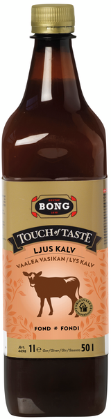 Bong Touch of Taste vaalea vasikan fondi 1l