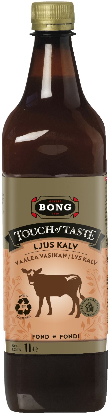 Bong Touch of Taste vaalea vasikan fondi 1l