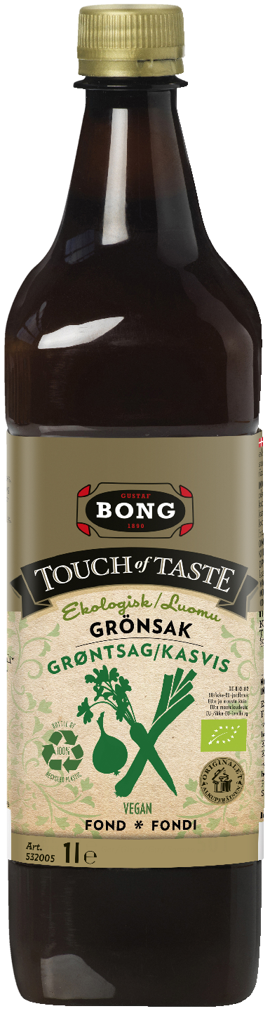 Bong Touch of Taste kasvisfondi 1l luomu