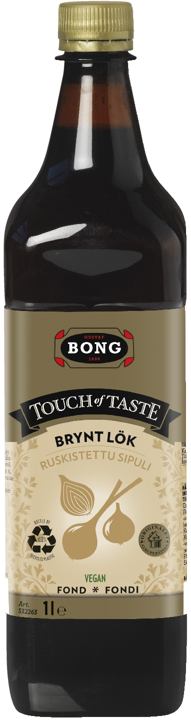 Bong Touch of Taste ruskistettu sipuli -fondi 1l