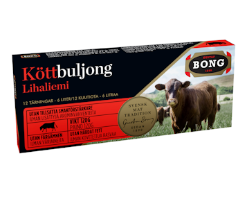 Bong Lihaliemikuutiot 120g 12-p