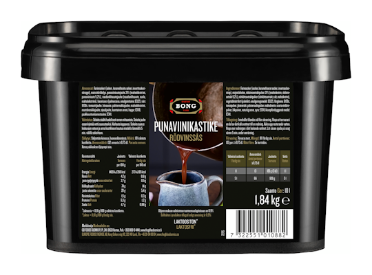 Bong punaviinikastikeaines 1840g/10l