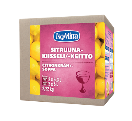 IsoMitta Sitruunakiisseli/-keitto 2x1110g