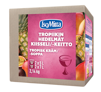 IsoMitta Tropiikin Hedelmät kiisseli/-keitto 2x1070g