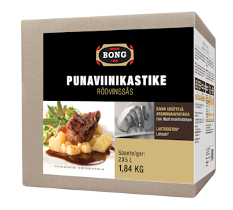 Bong Punaviinikastike 2x920g