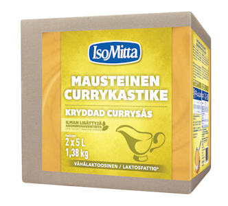 IsoMitta Mausteinen currykastike 2x690g