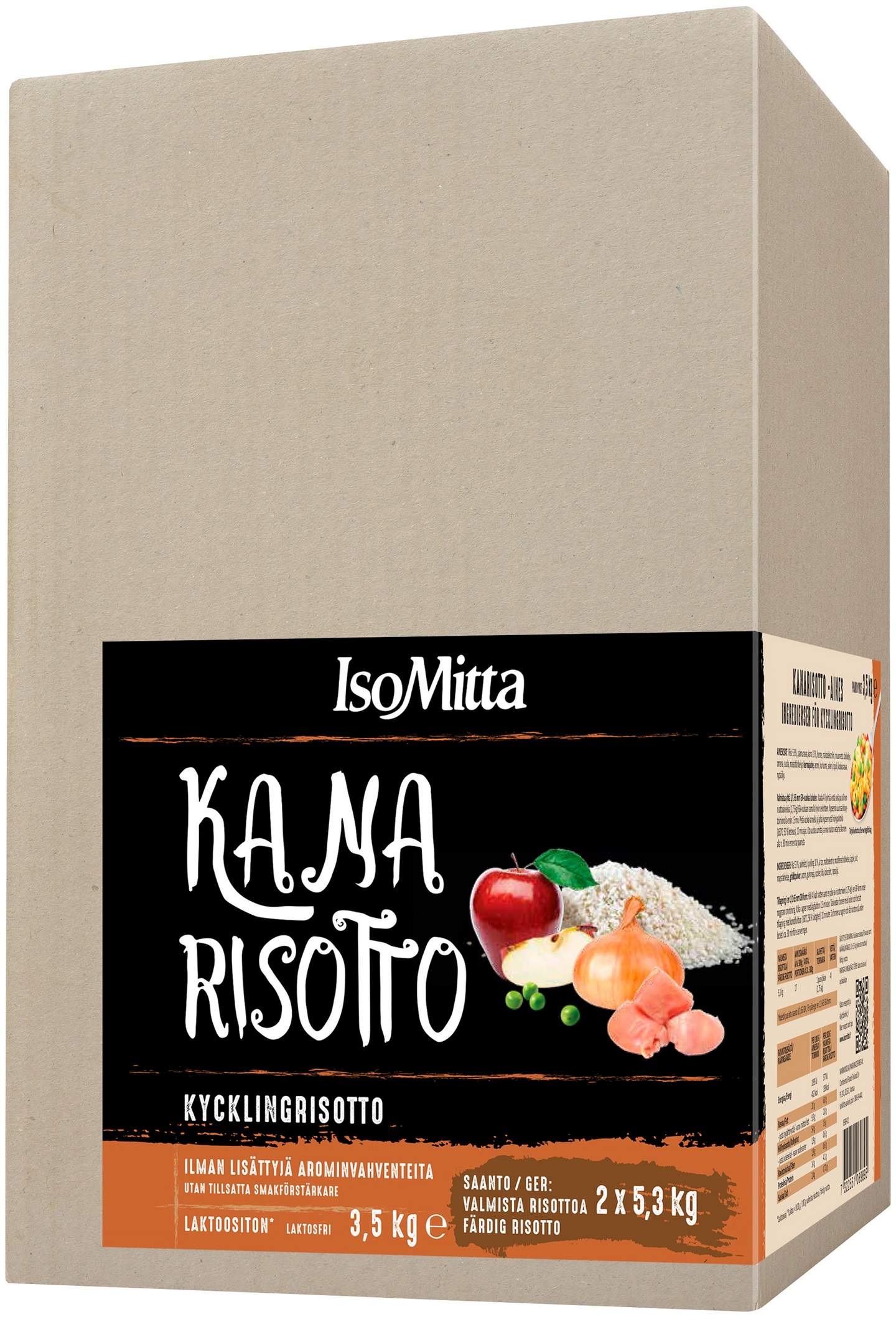 IsoMitta Kanarisotto 2x1,75kg — HoReCa-tukku Kespro