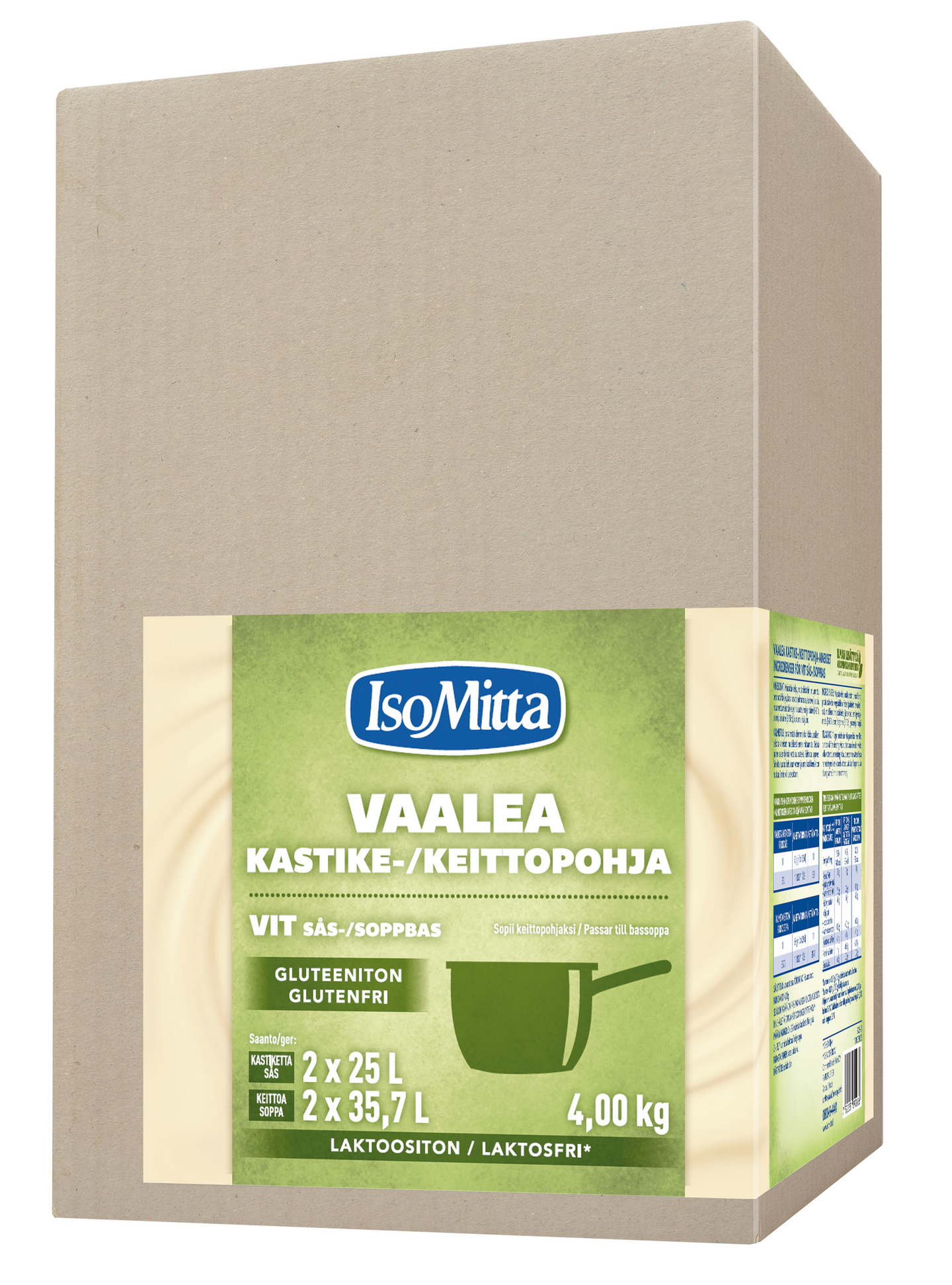 IsoMitta Vaalea kastike-/keittopohja 2x2kg