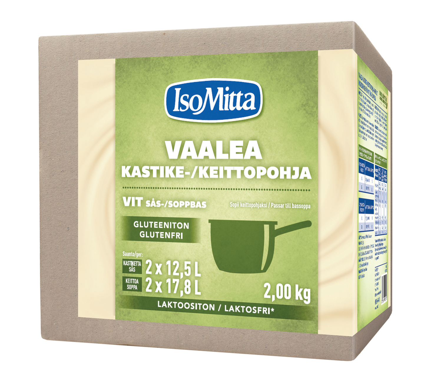 IsoMitta Vaalea kastike-/keittopohja 2x1kg