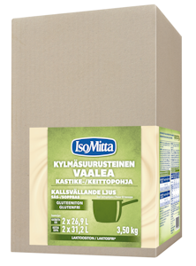 IsoMitta Kylmäsuurusteinen vaalea kastike-/keittopohja 2x1,75kg