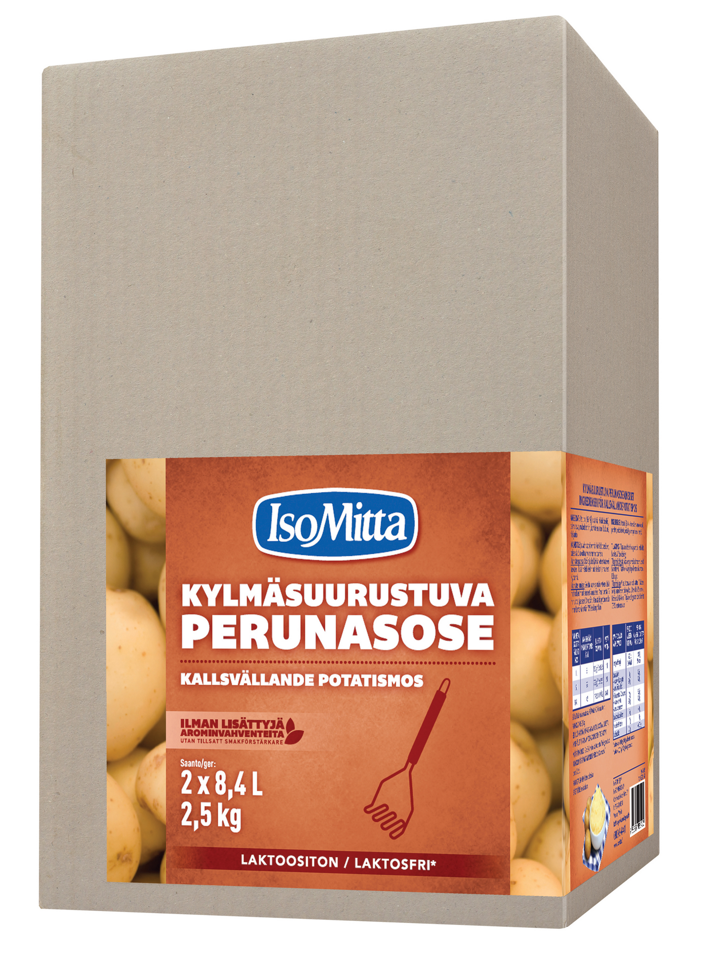 IsoMitta Kylmäsuurustuva Perunasose  2,5kg