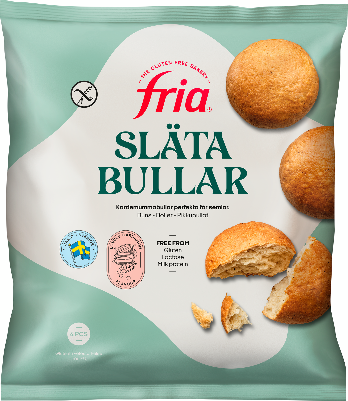 Fria pulla 4kpl/230g gluteeniton — HoReCa-tukku Kespro