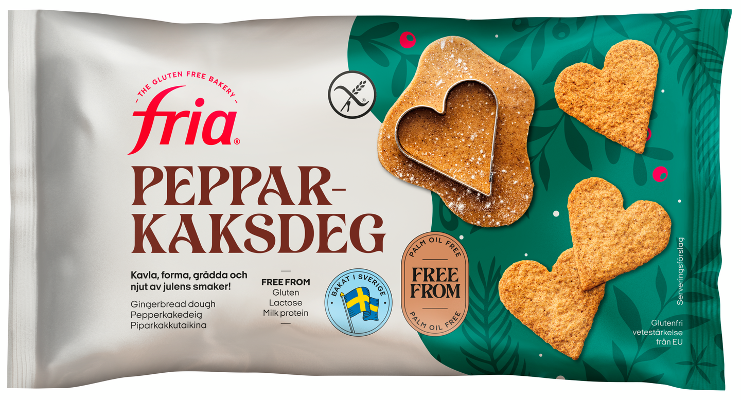 Fria Bröd piparkakkutaikina 500g gluteeniton pakaste