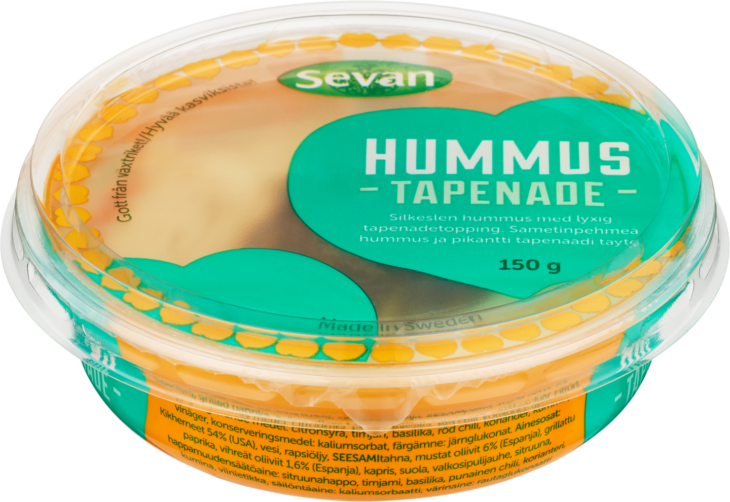 Sevan hummus tapenade 150g | K-Ruoka Verkkokauppa