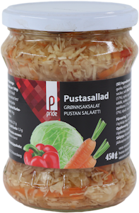 Pride Pusta salaatti 450g/280g