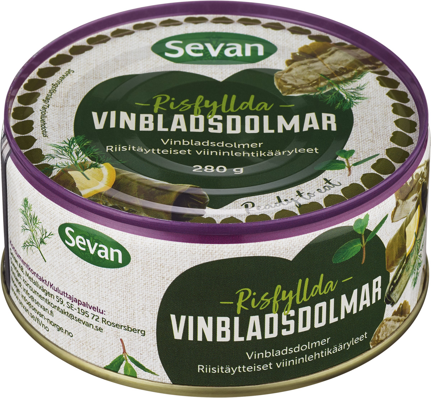 Sevan viininlehtikääryleet 280g